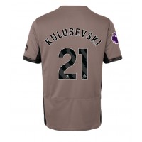 Fotbalové Dres Tottenham Hotspur Dejan Kulusevski #21 Dámské Alternativní 2023-24 Krátký Rukáv